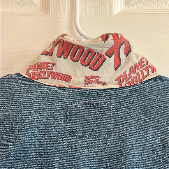 Vintage 90’s Planet Hollywood Denim Jacket - Picture 10 of 11